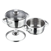 Vinod Stainless Steel Bremen Saucepot Set - 2 Piece